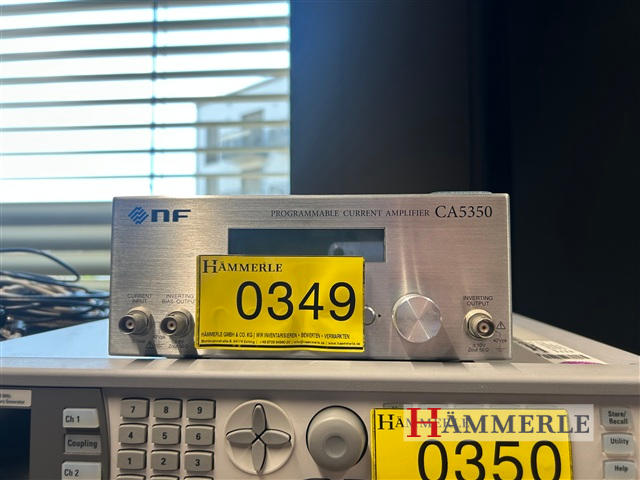 nf PROGRAMMABLE CURRENT AMPLIFIER CA5350